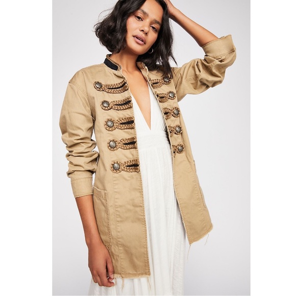 Free People Military Jacket - Picture 2 of 4